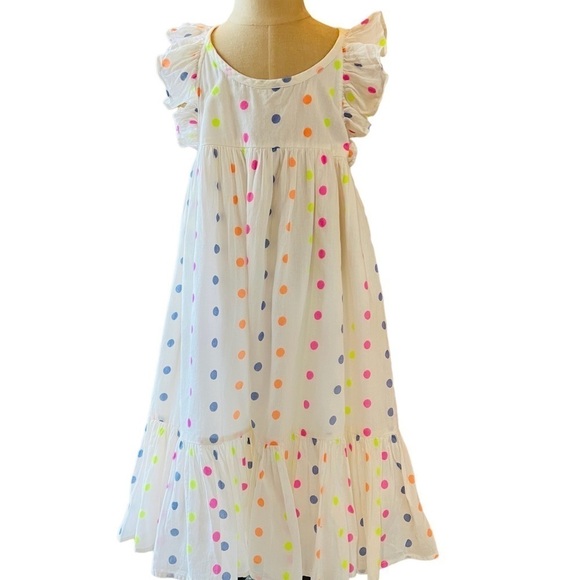 PEEK GIRLS SIZE 6-7 PRETTY SUMMER CASUAL DRESS - Picture 1 of 11
